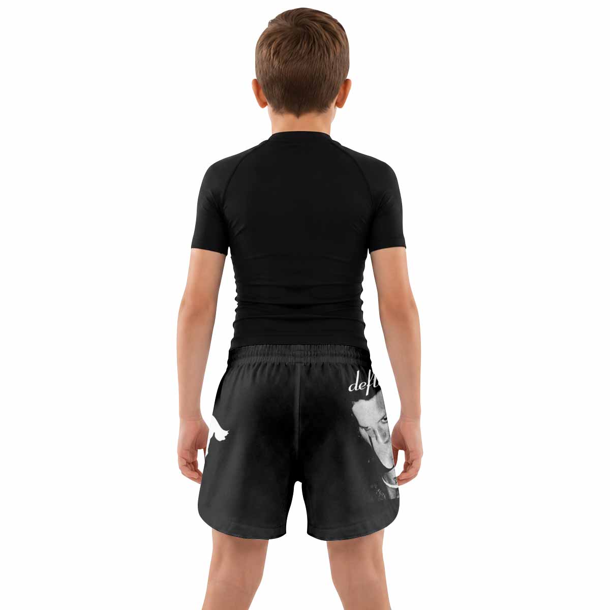 Deftones Around the Fur Kids Grappling Shorts - lifestyle