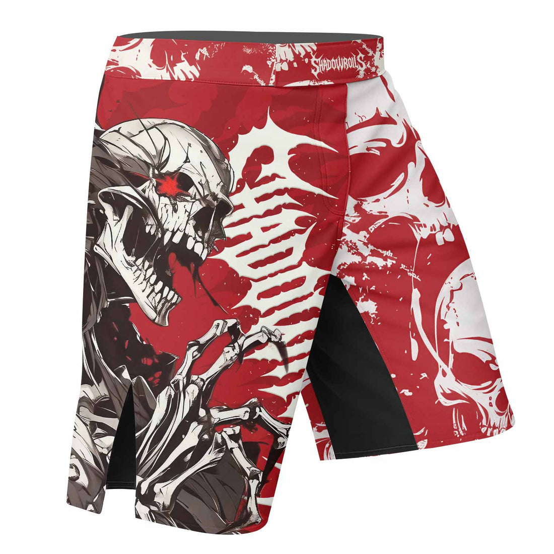 Reaper's Wrath Fight Shorts | Durable MMA & Training Shorts - right side mockup