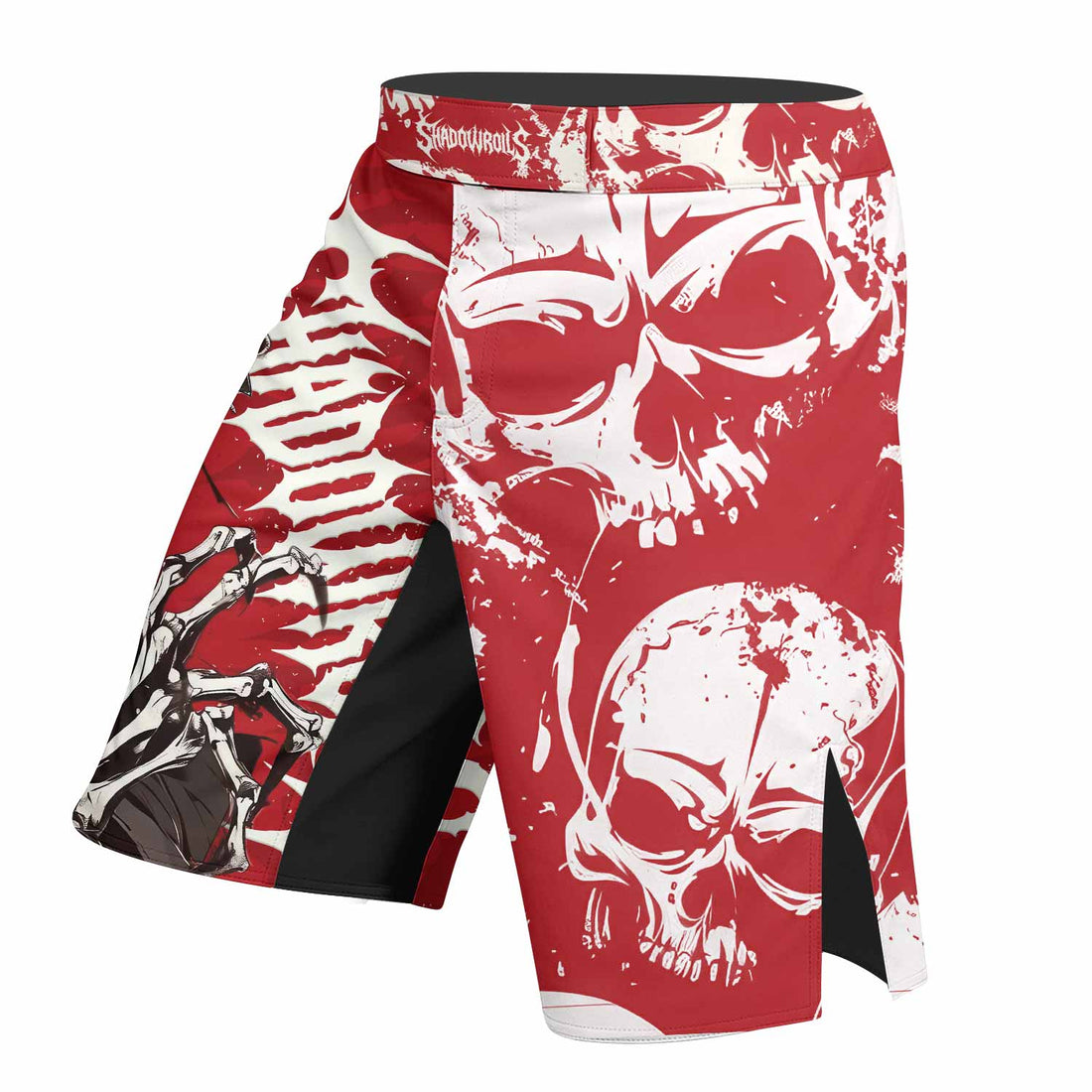 Reaper's Wrath Fight Shorts | Durable MMA & Training Shorts - right side mockup