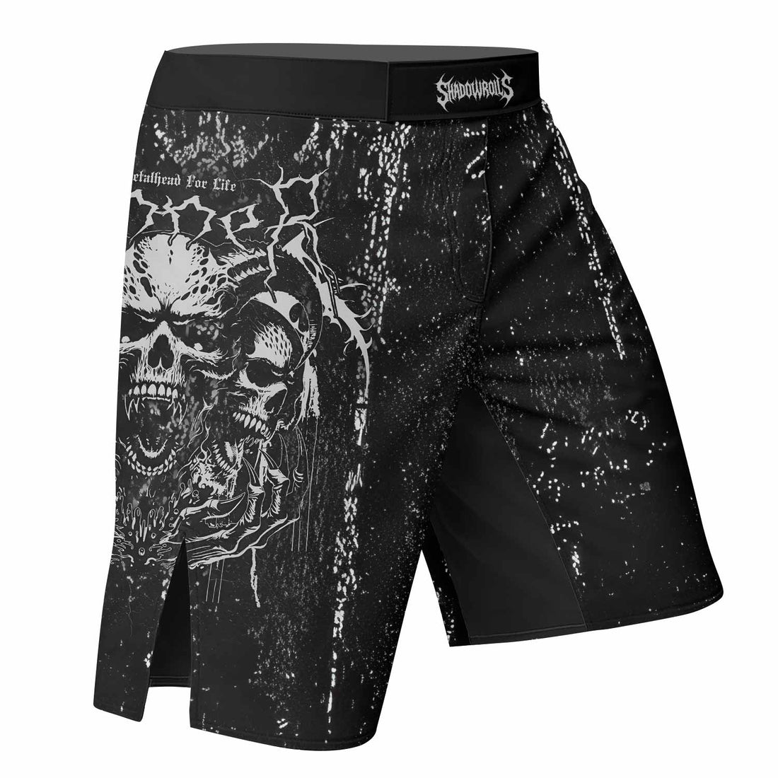 Hellborn Wrath Fight Shorts | Durable MMA & Training Gear - right side mockup