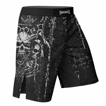 Hellborn Wrath Fight Shorts | Durable MMA & Training Gear - right side mockup