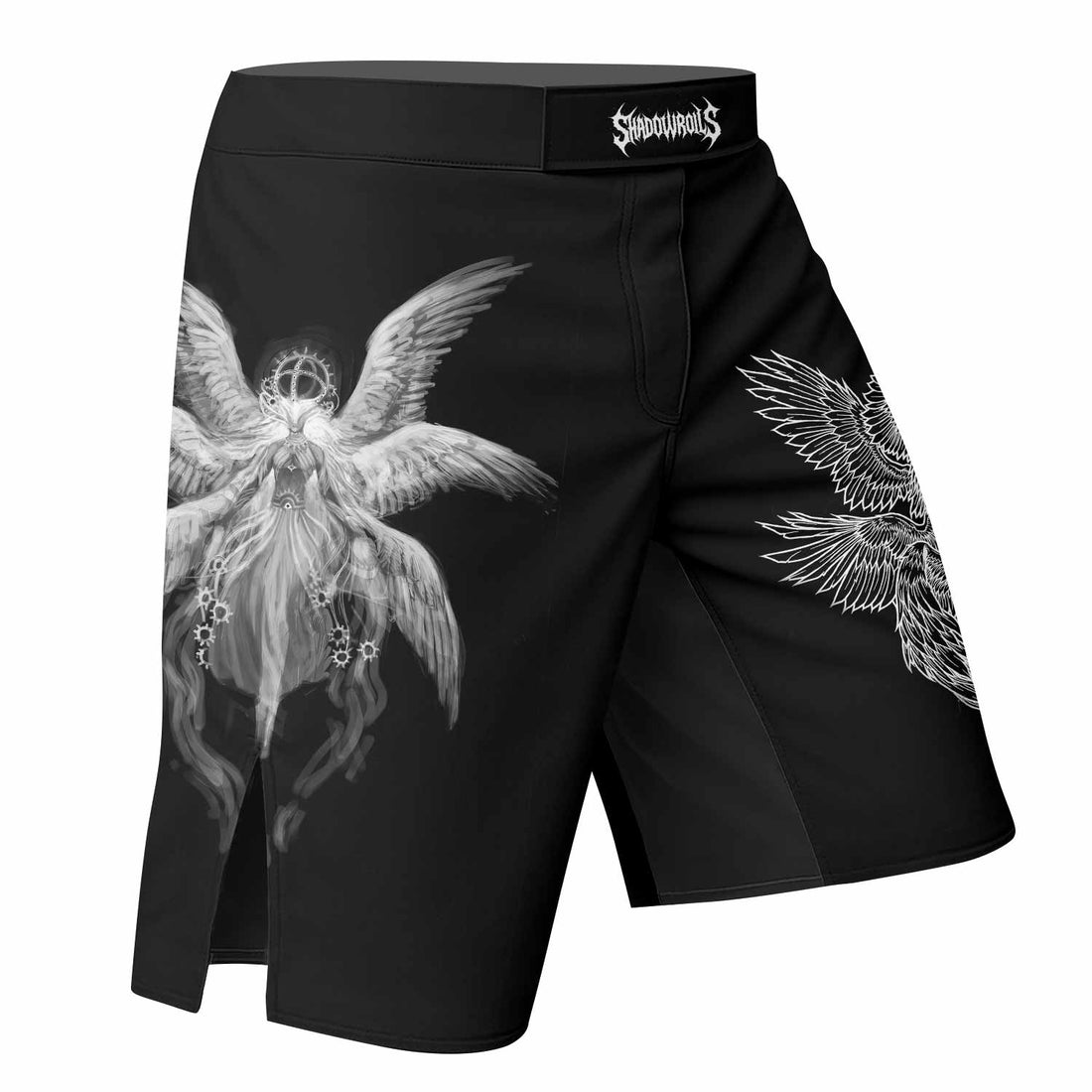 Seraphim Ascend Fight Shorts - Durable MMA & Training Shorts - right side mockup