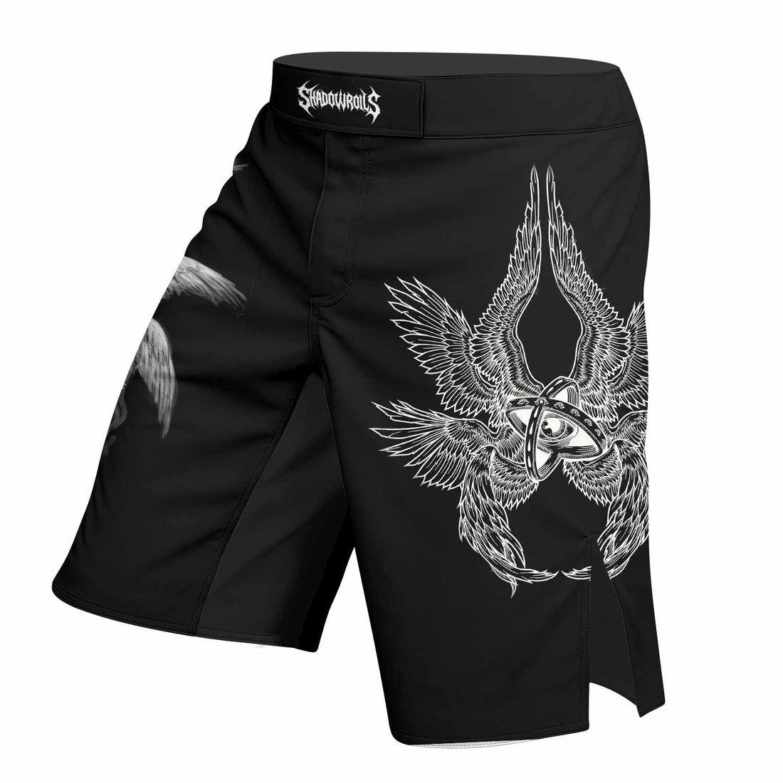 Seraphim Ascend Fight Shorts - Durable MMA & Training Shorts - right side mockup