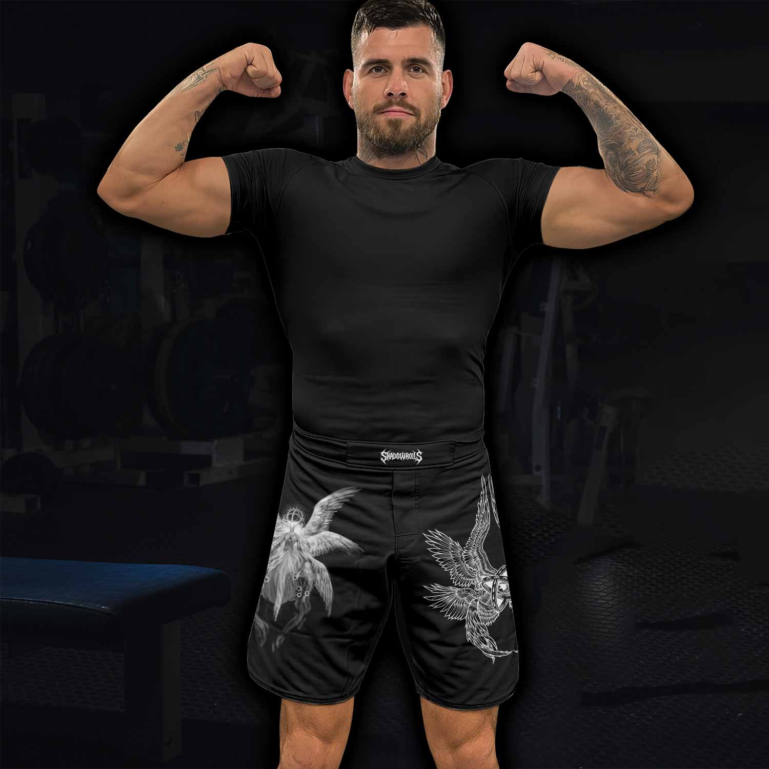 Seraphim Ascend Fight Shorts - Durable MMA & Training Shorts - lifestyle view