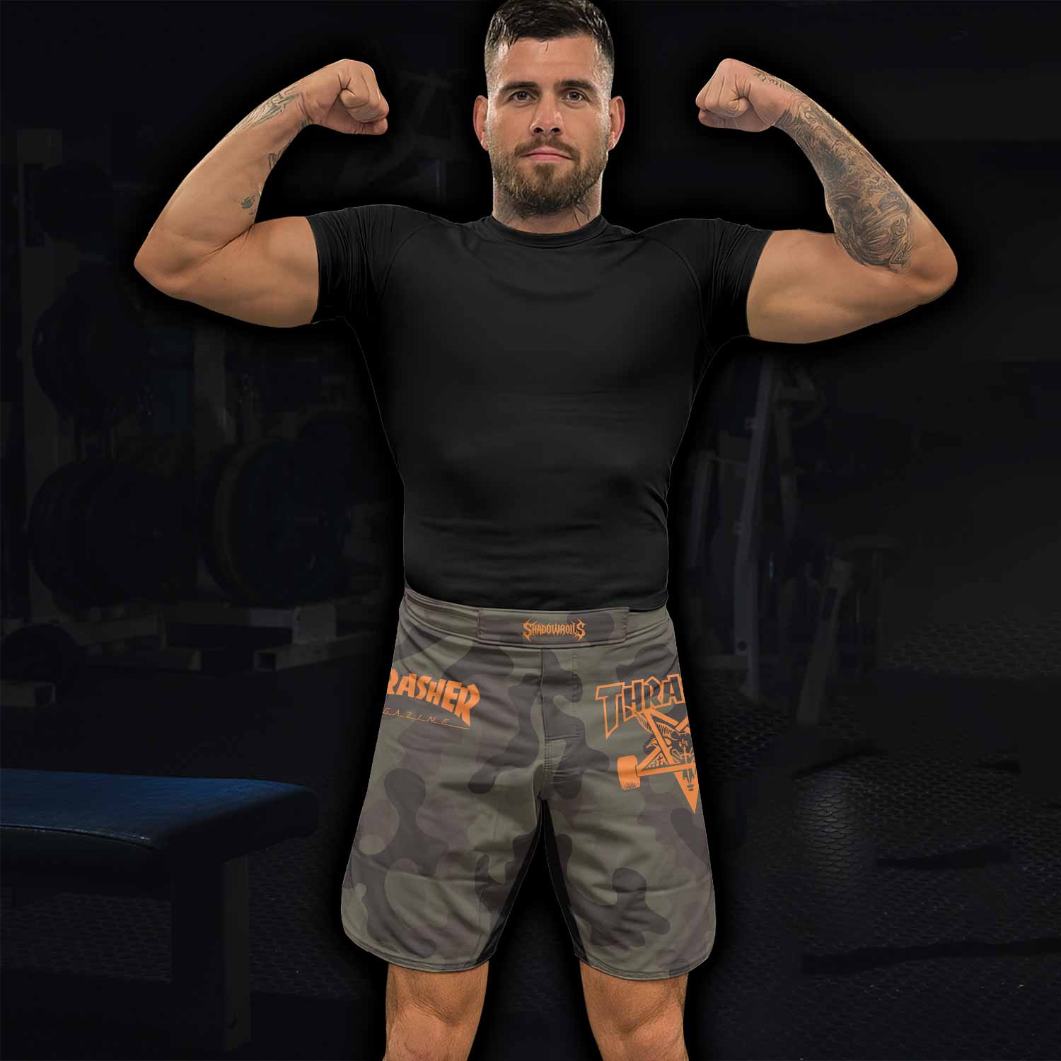 Thrasher Camo Fight Shorts