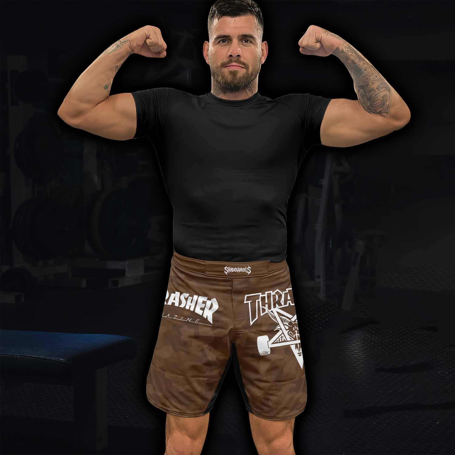 Thrasher Camo Fight Shorts