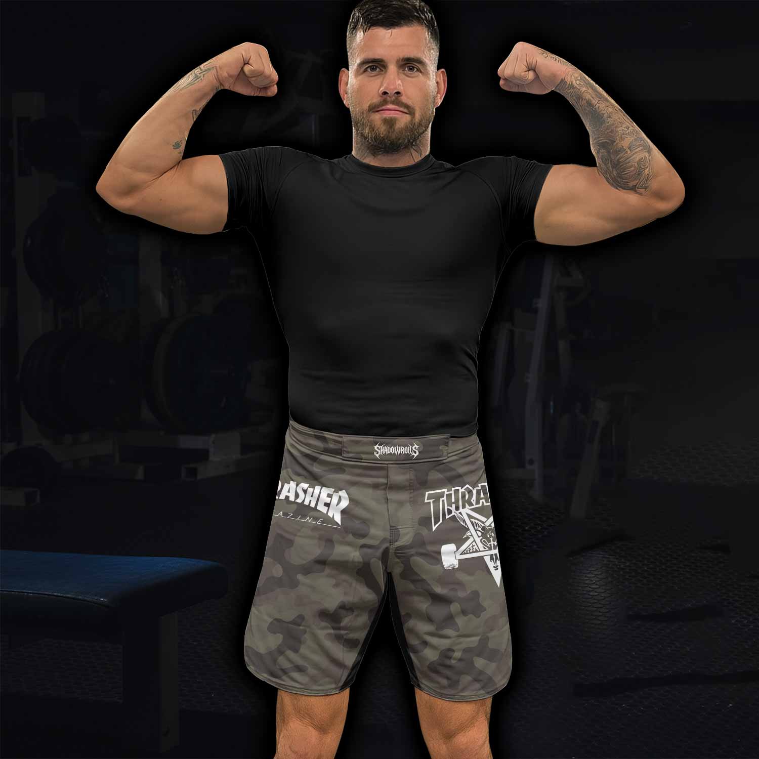 Thrasher Camo Fight Shorts