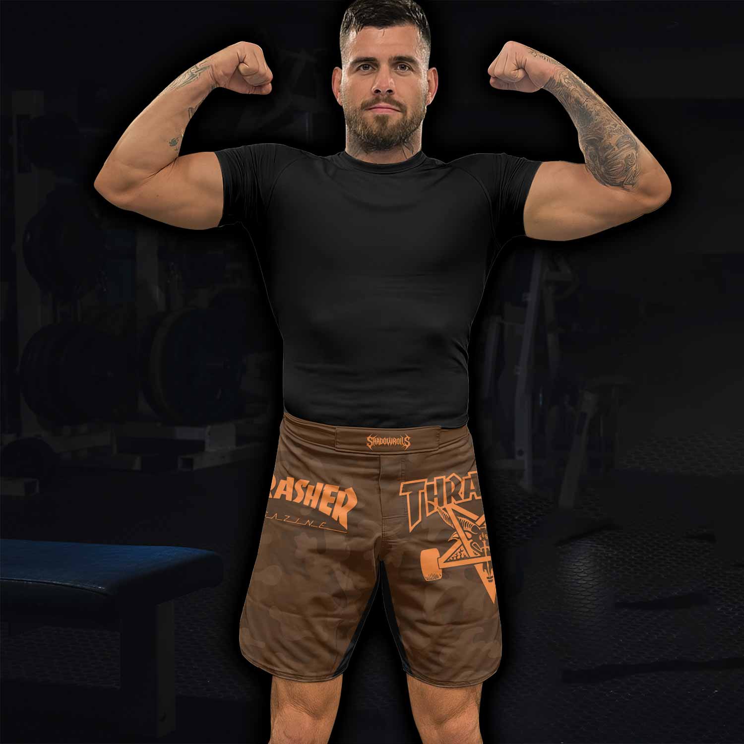 Thrasher Camo Fight Shorts