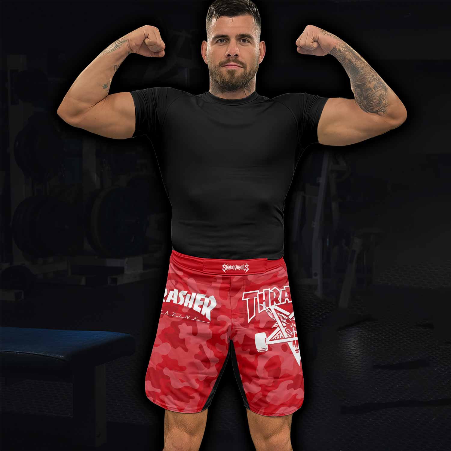 Thrasher Camo Fight Shorts