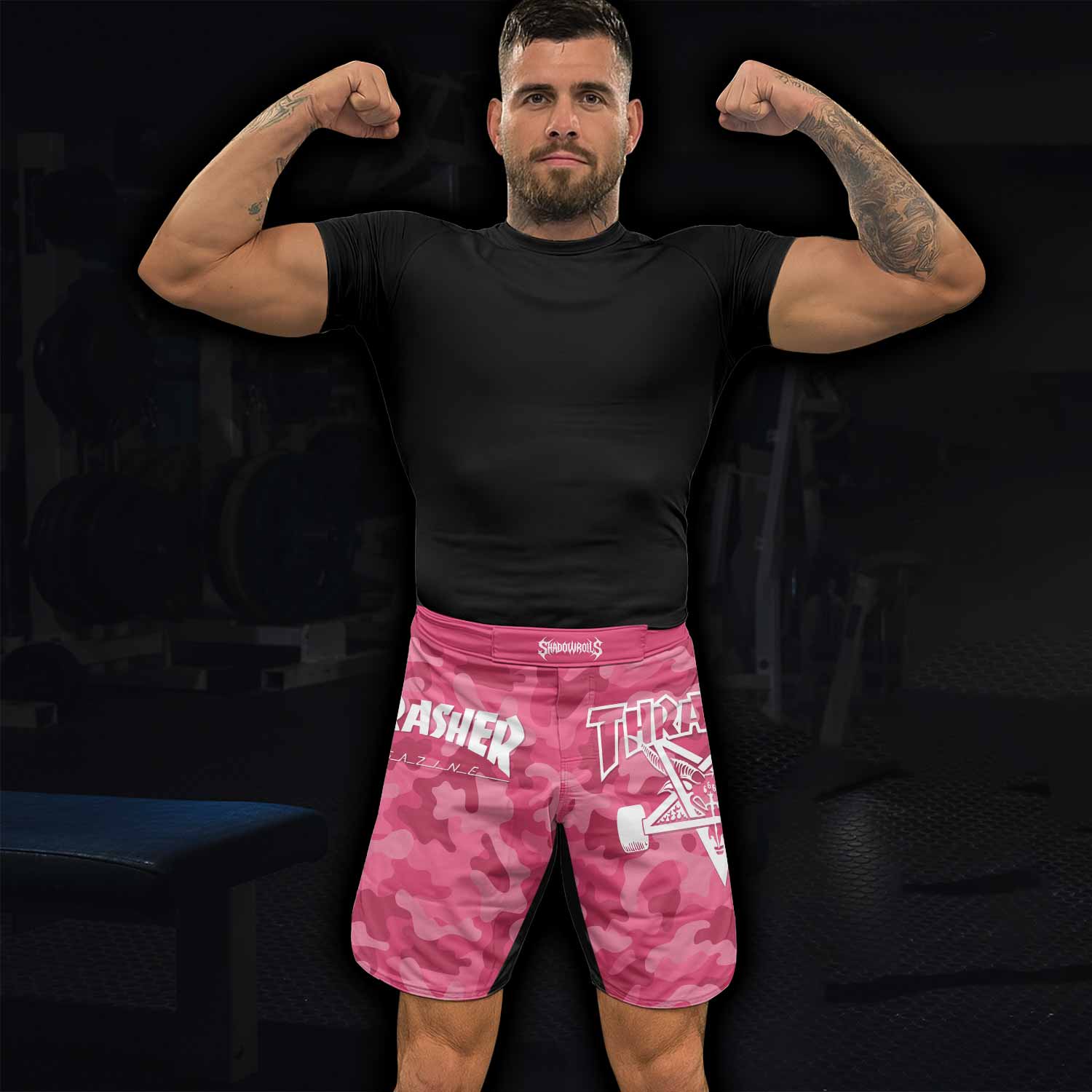 Thrasher Camo Fight Shorts