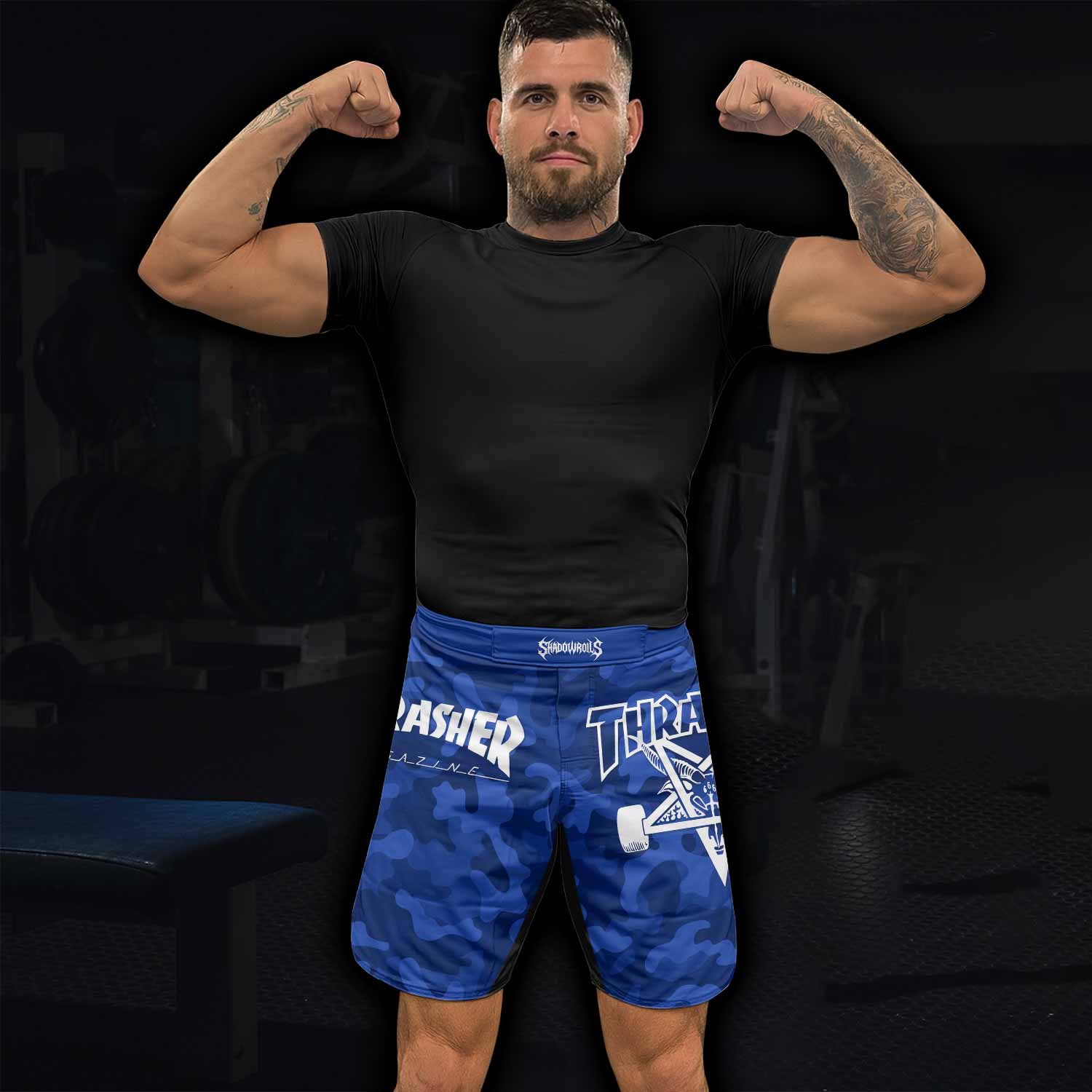 Thrasher Camo Fight Shorts