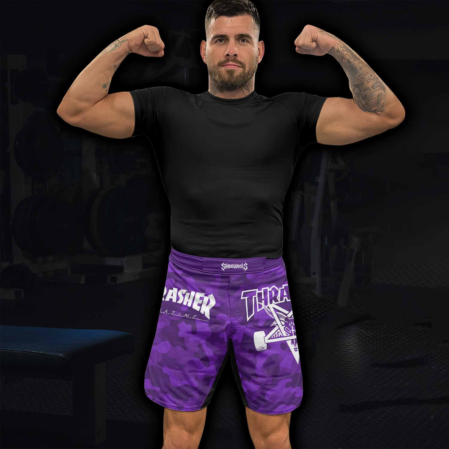 Thrasher Camo Fight Shorts