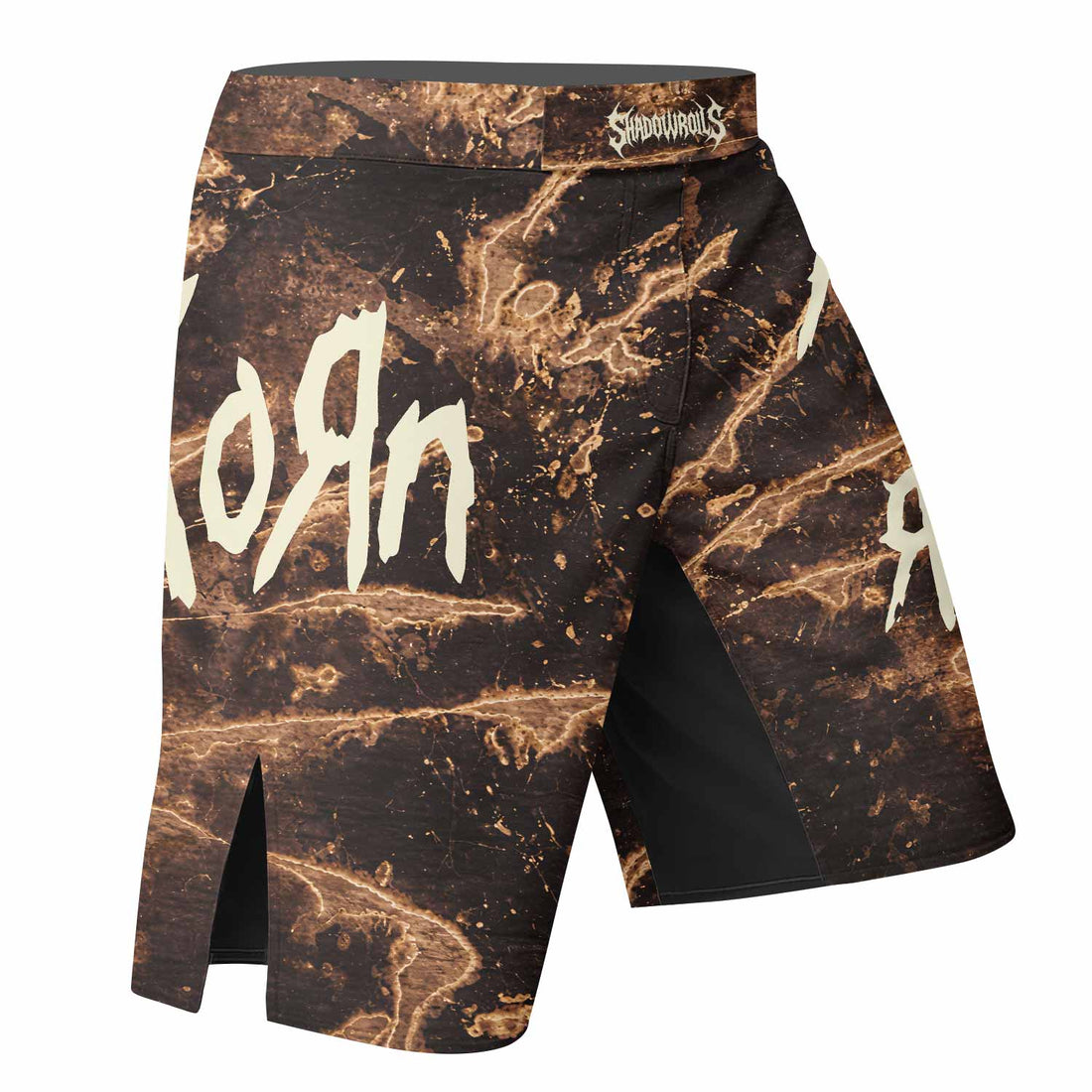 Are You Ready Korn Fight Shorts | Durable Fight Shorts for MMA & Training - right side mockup