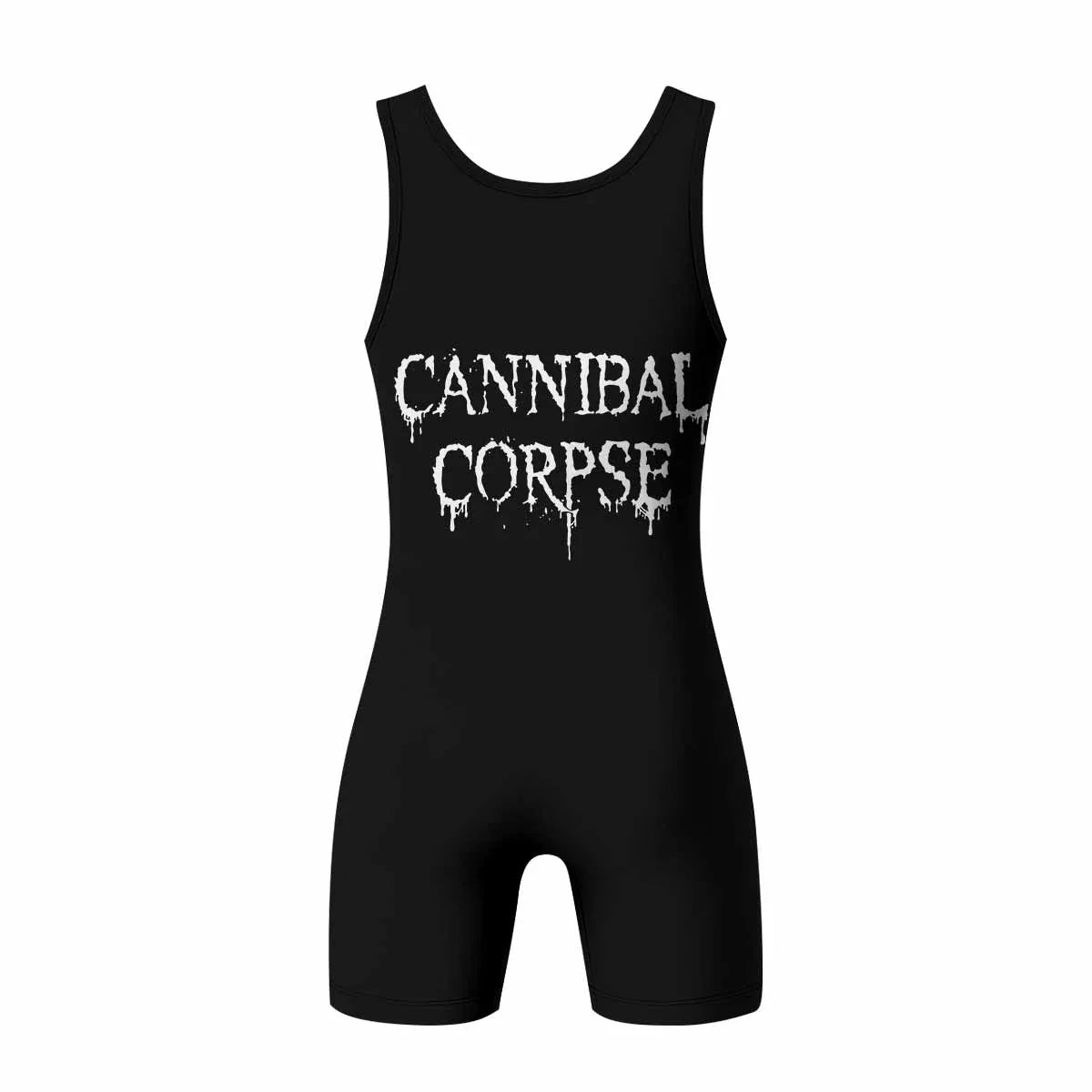 Cannibal Corpse Wrestling Singlet - back view mockup