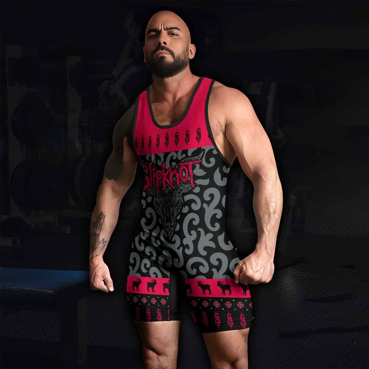 Slipknot Maggots Wrestling Singlet