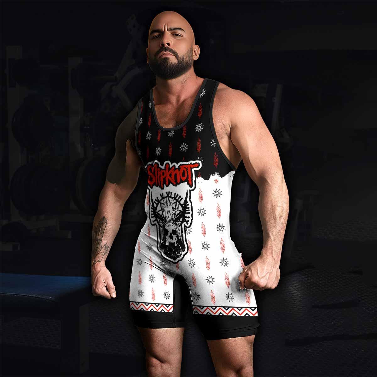 Slipknot Infernal Goat Wrestling Singlet