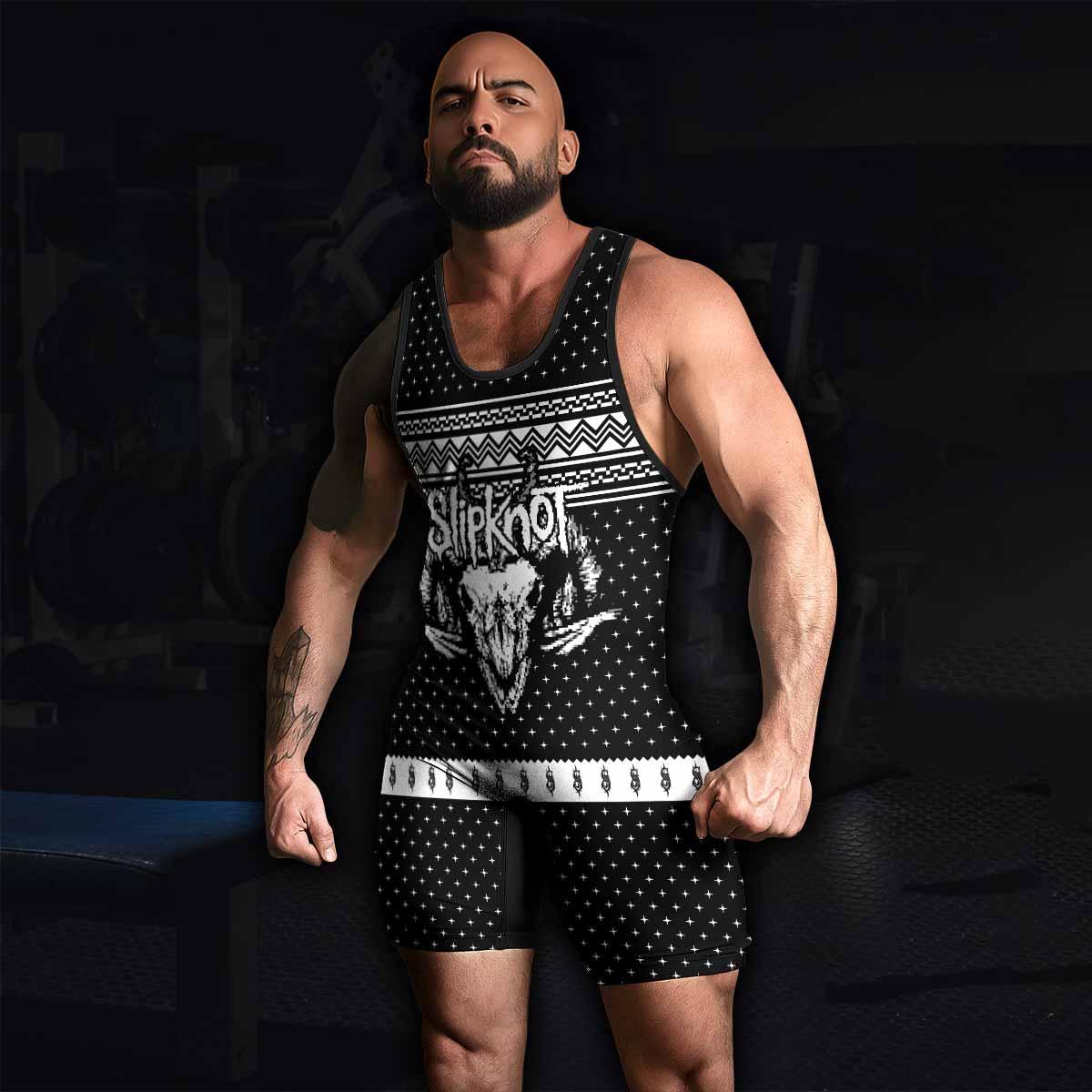 Slipknot Baphomet Wrestling Singlet