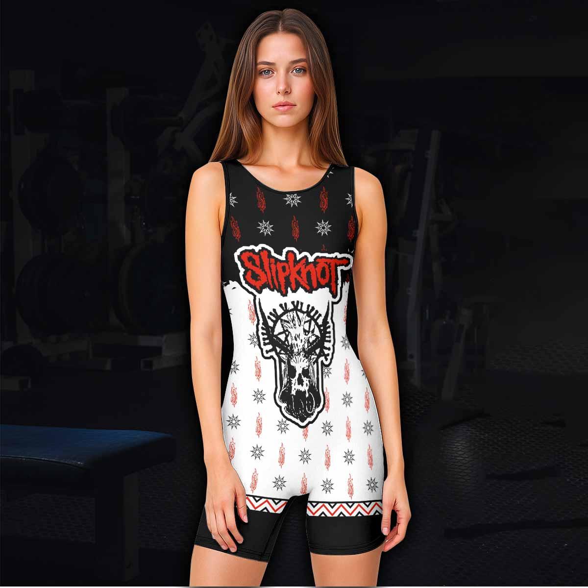 Slipknot Infernal Goat Wrestling Singlet