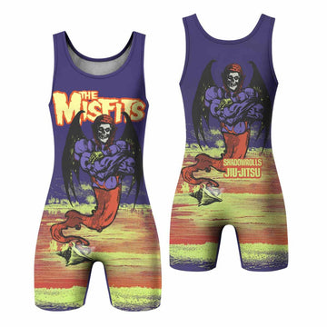 The Misfits Jiu-Jitsu Wrestling Singlet