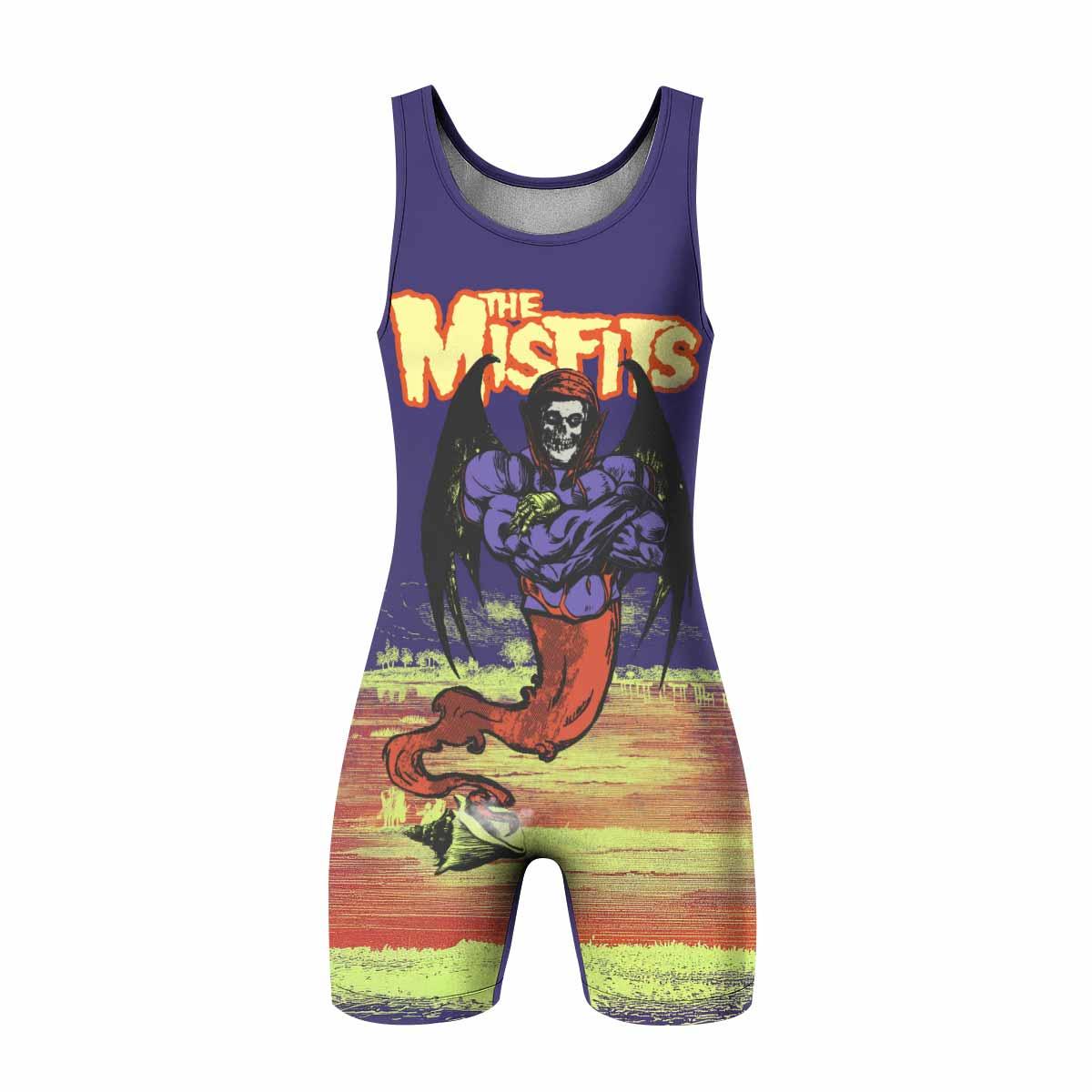 The Misfits Jiu-Jitsu Wrestling Singlet