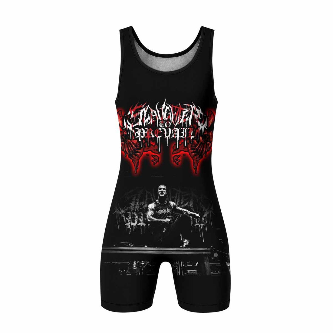 Slaughter to Prevail Wrestling Singlet - front and back view