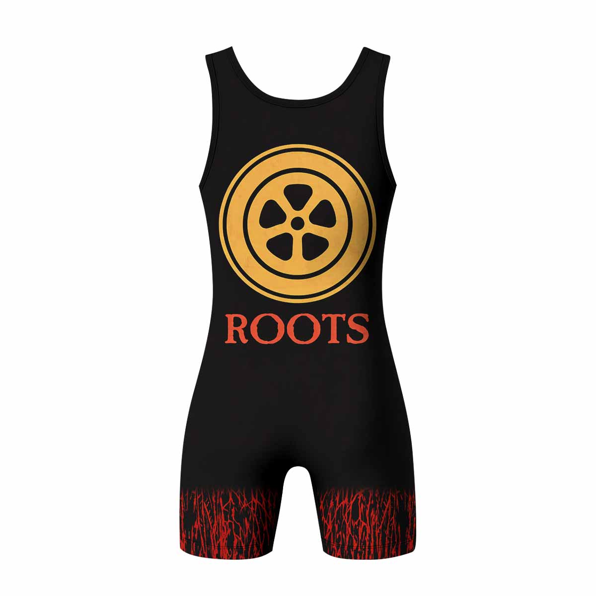 Sepultura Roots Wrestling Singlet - back view mockup