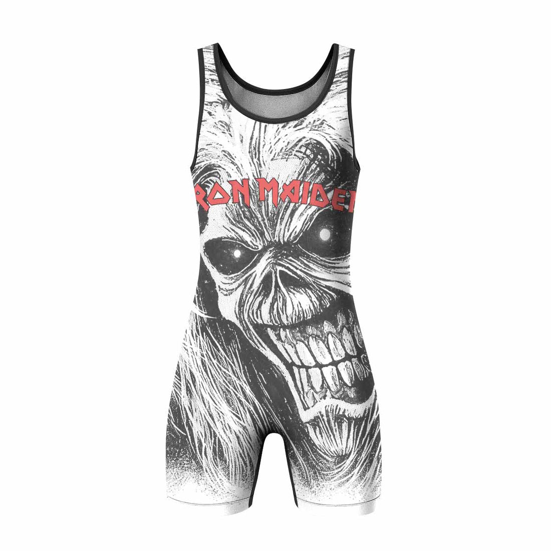 Iron Maiden Killers Wrestling Singlet - front and back view