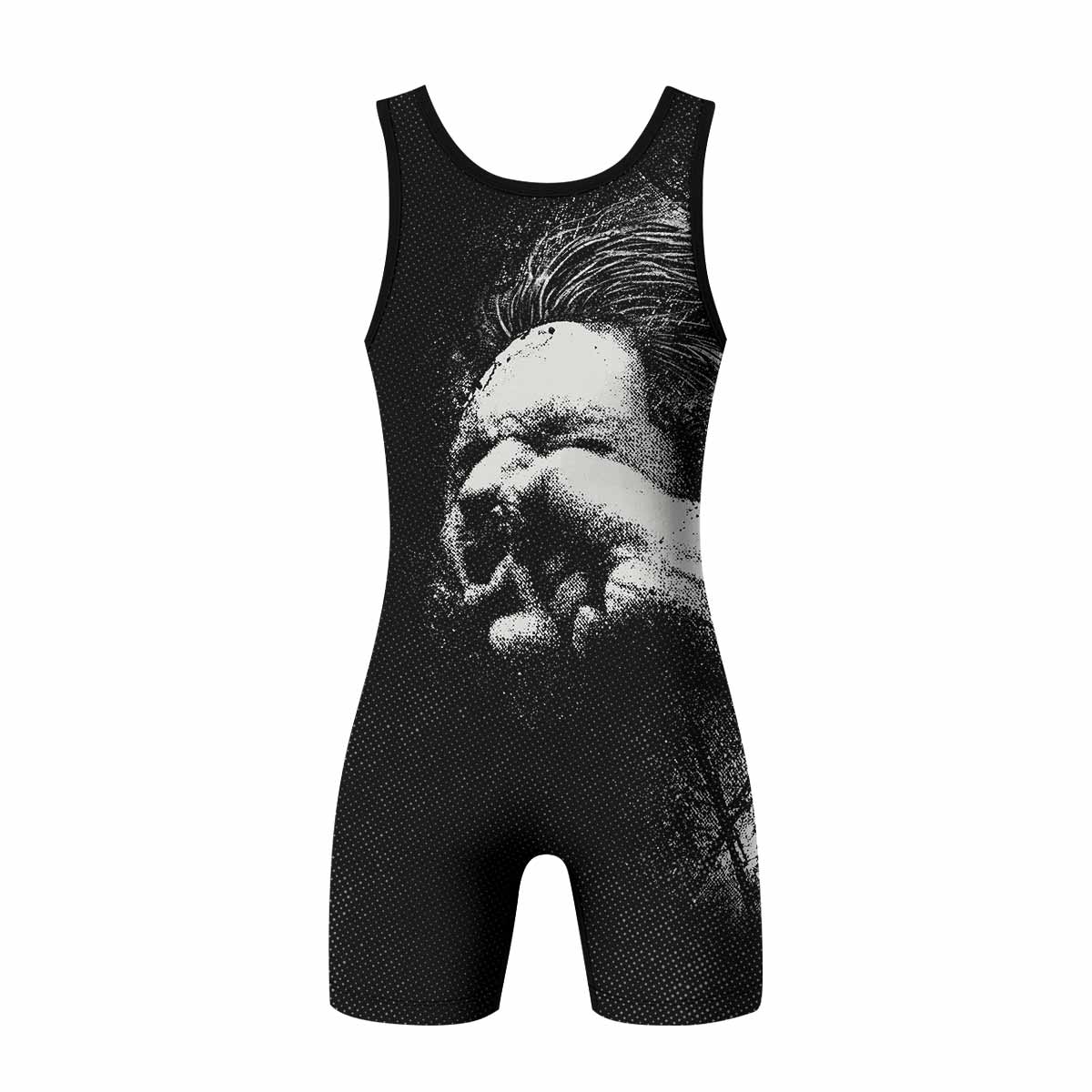Vulgar Display of Power Pantera Wrestling Singlet - back view mockup