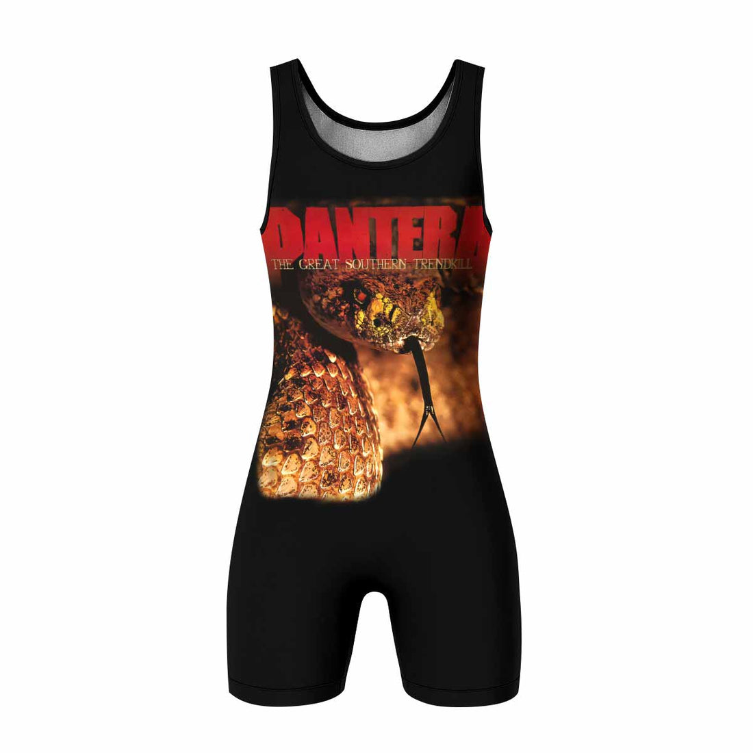Pantera The Great Southern Trendkill Wrestling Singlet - front and back view