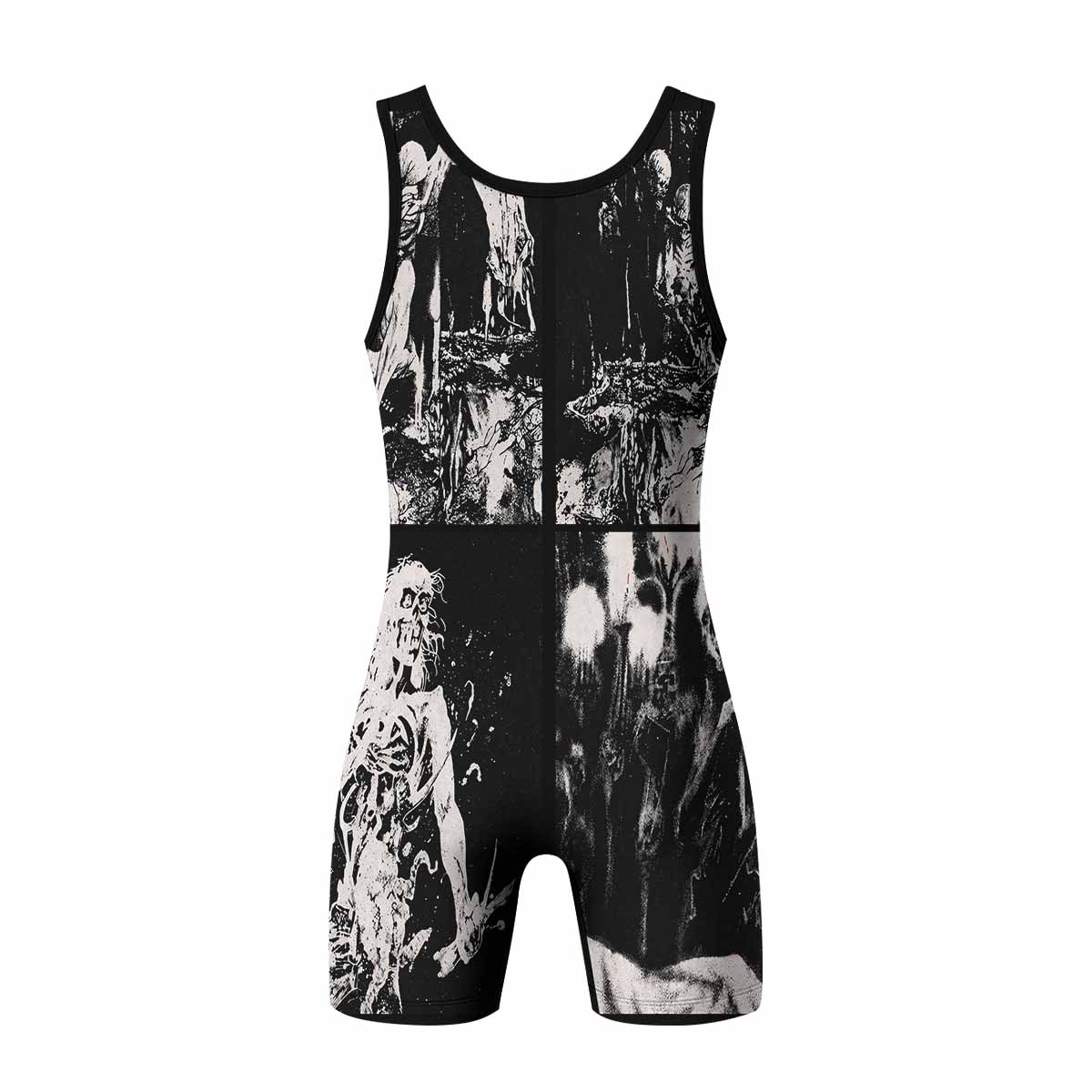 Cannibal Corpse Horror Wrestling Singlet - back view mockup