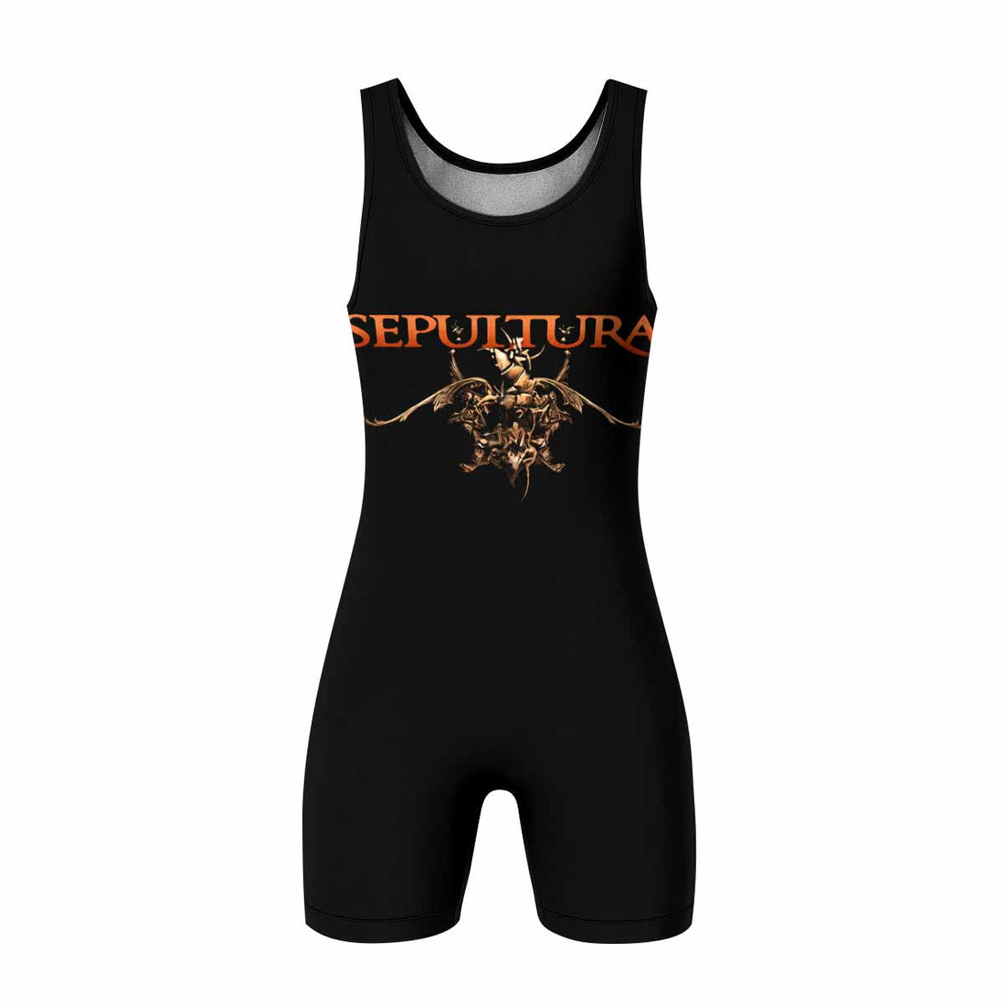 Sepultura A-Lex Wrestling Singlet - front and back view