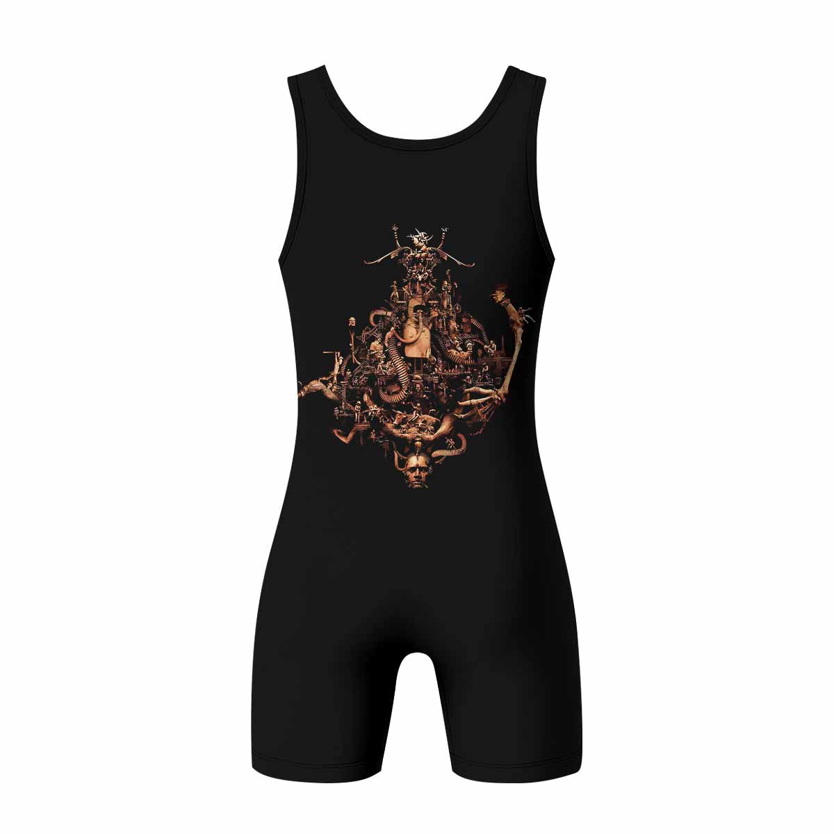 Sepultura A-Lex Wrestling Singlet - back view mockup