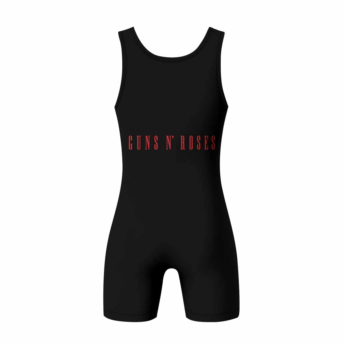 Guns N' Roses Appetite for Destruction Wrestling Singlet - back view mockup