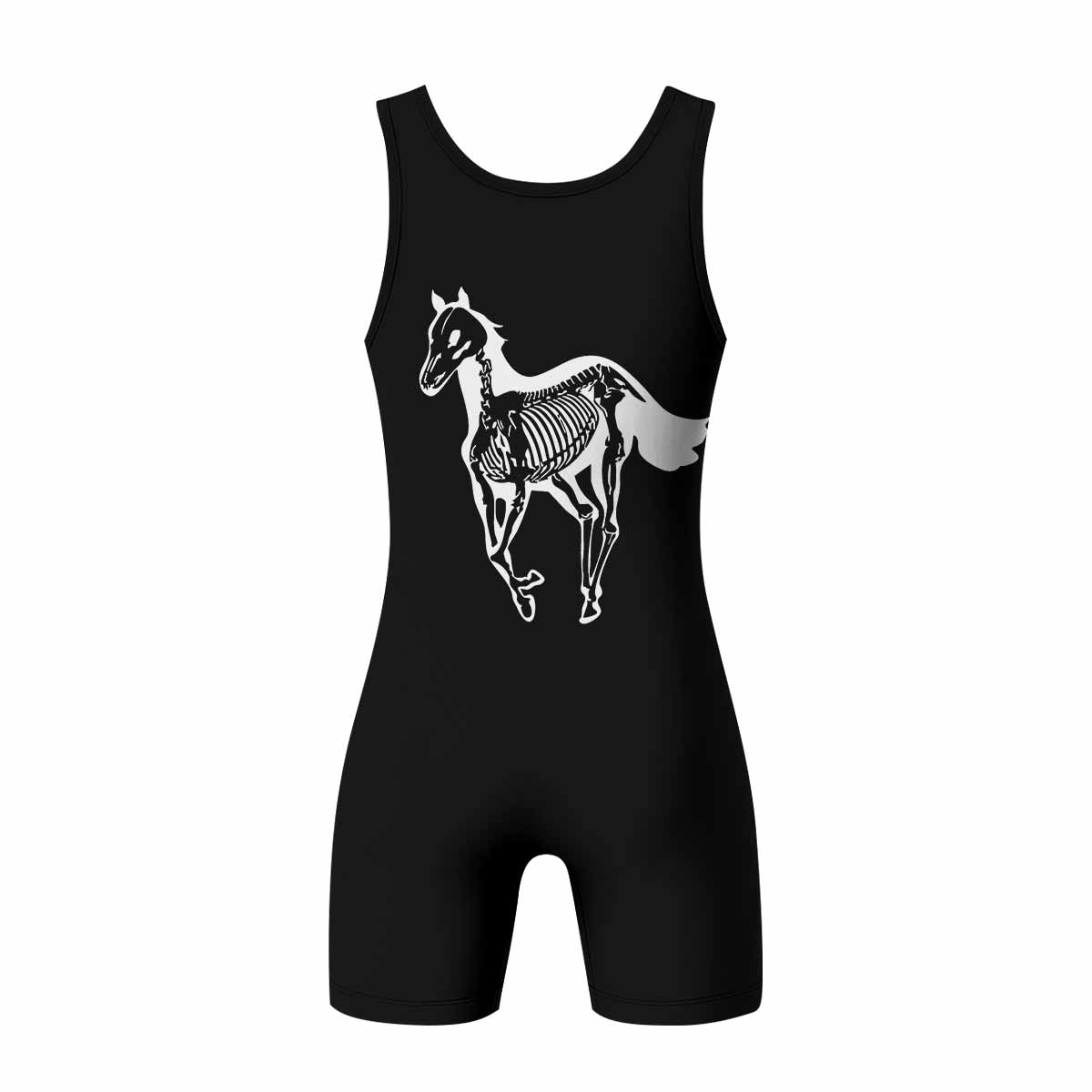 Deftones Sacramento Wrestling Singlet - back view mockup