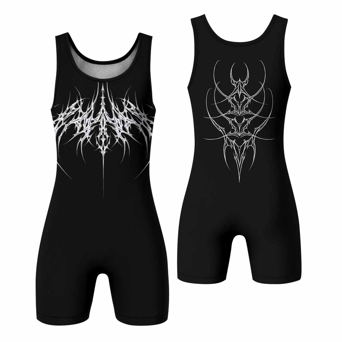 Void Sigil Wrestling Singlet - front and back view