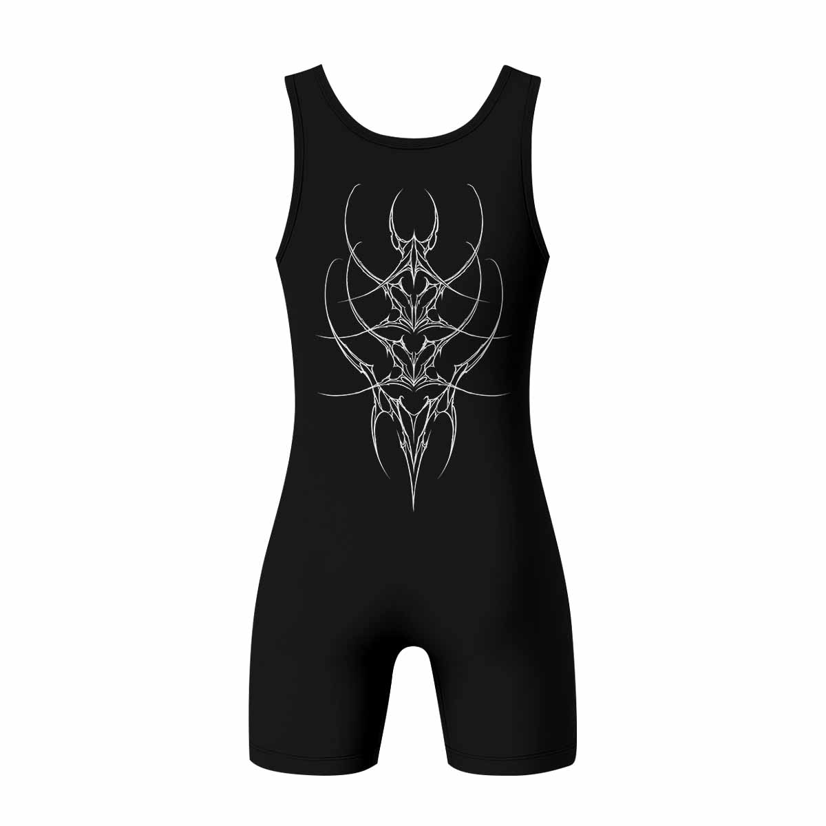 Void Sigil Wrestling Singlet - back view mockup