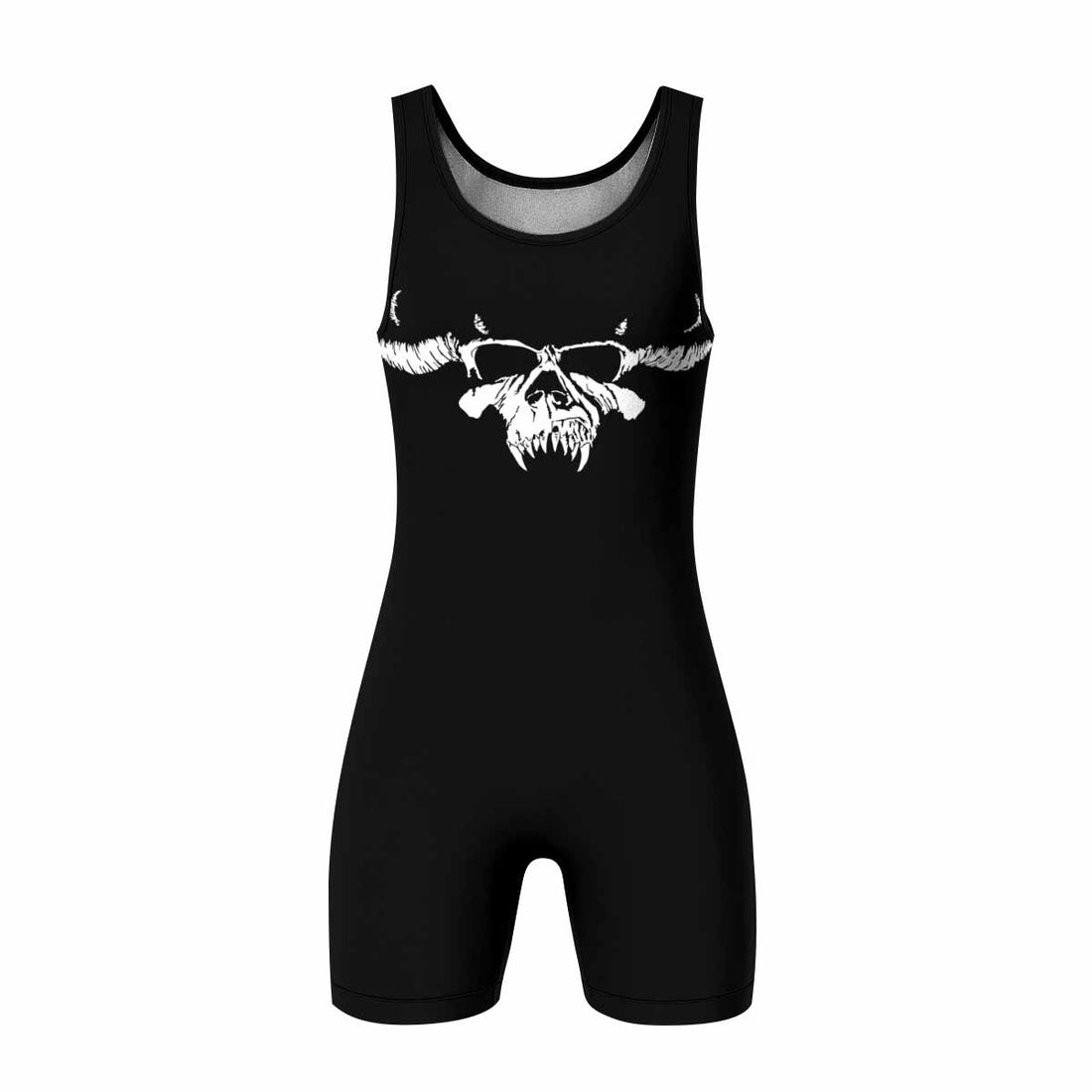 Samhain Horror Punk Wrestling Singlet - front and back view
