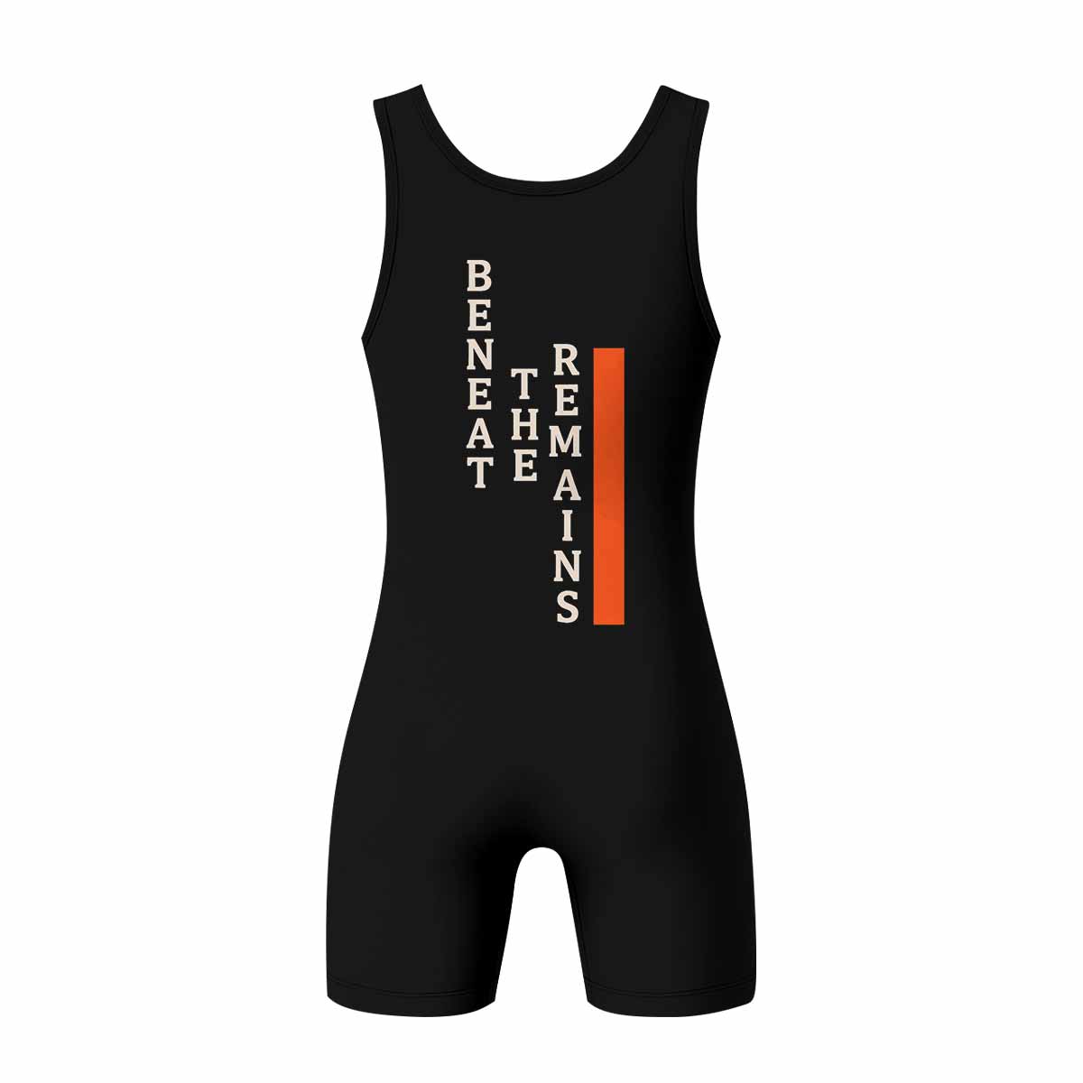 Beneath the Remains Sepultura Wrestling Singlet - back view mockup