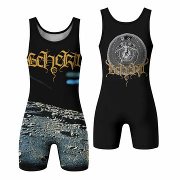 Beherit Drawing Down the Moon Wrestling Singlet - front and back view