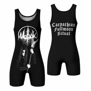 Morok Carpathian Fullmoon Ritual Wrestling Singlet - front and back view