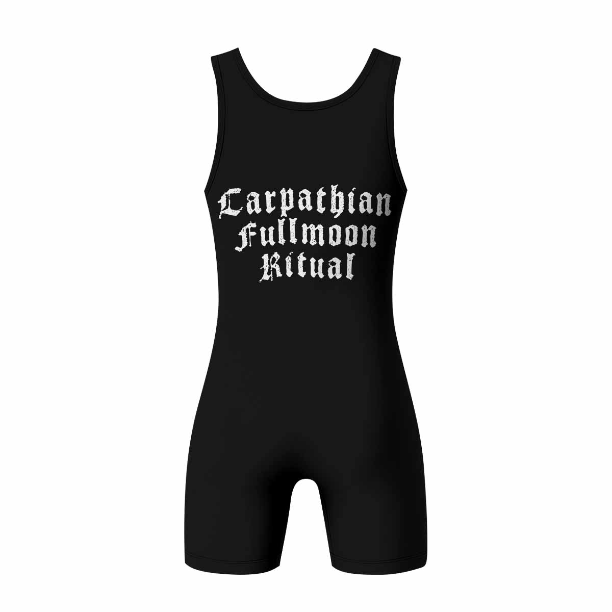 Morok Carpathian Fullmoon Ritual Wrestling Singlet - back view mockup
