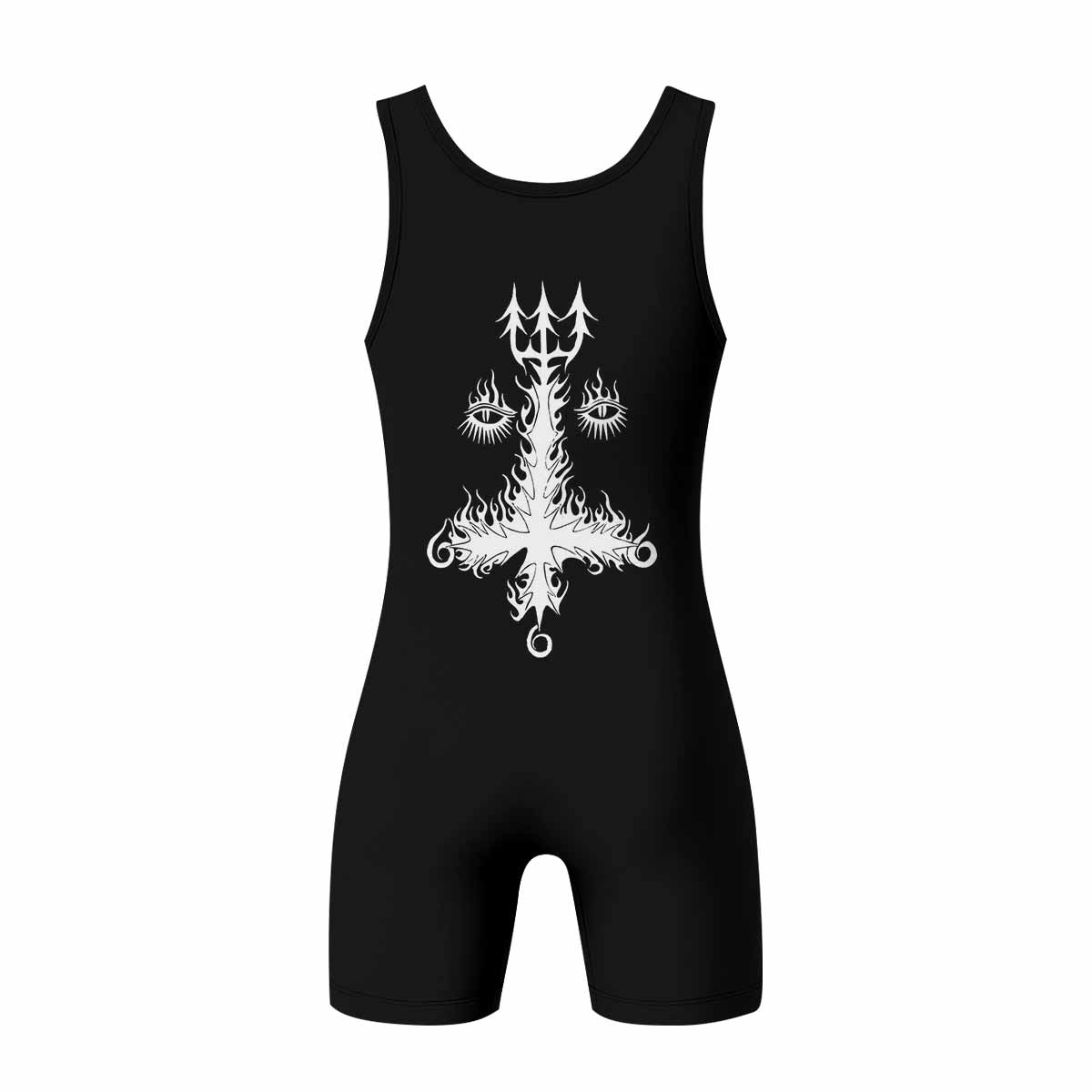 Dissection The Somberlain Wrestling Singlet - back view mockup