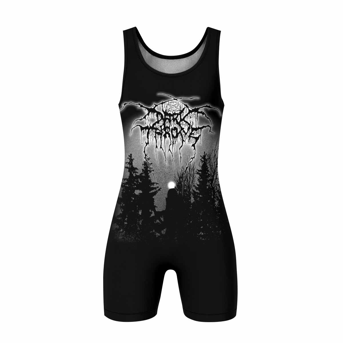 Darkthrone Panzerfaust Wrestling Singlet - front view mockup