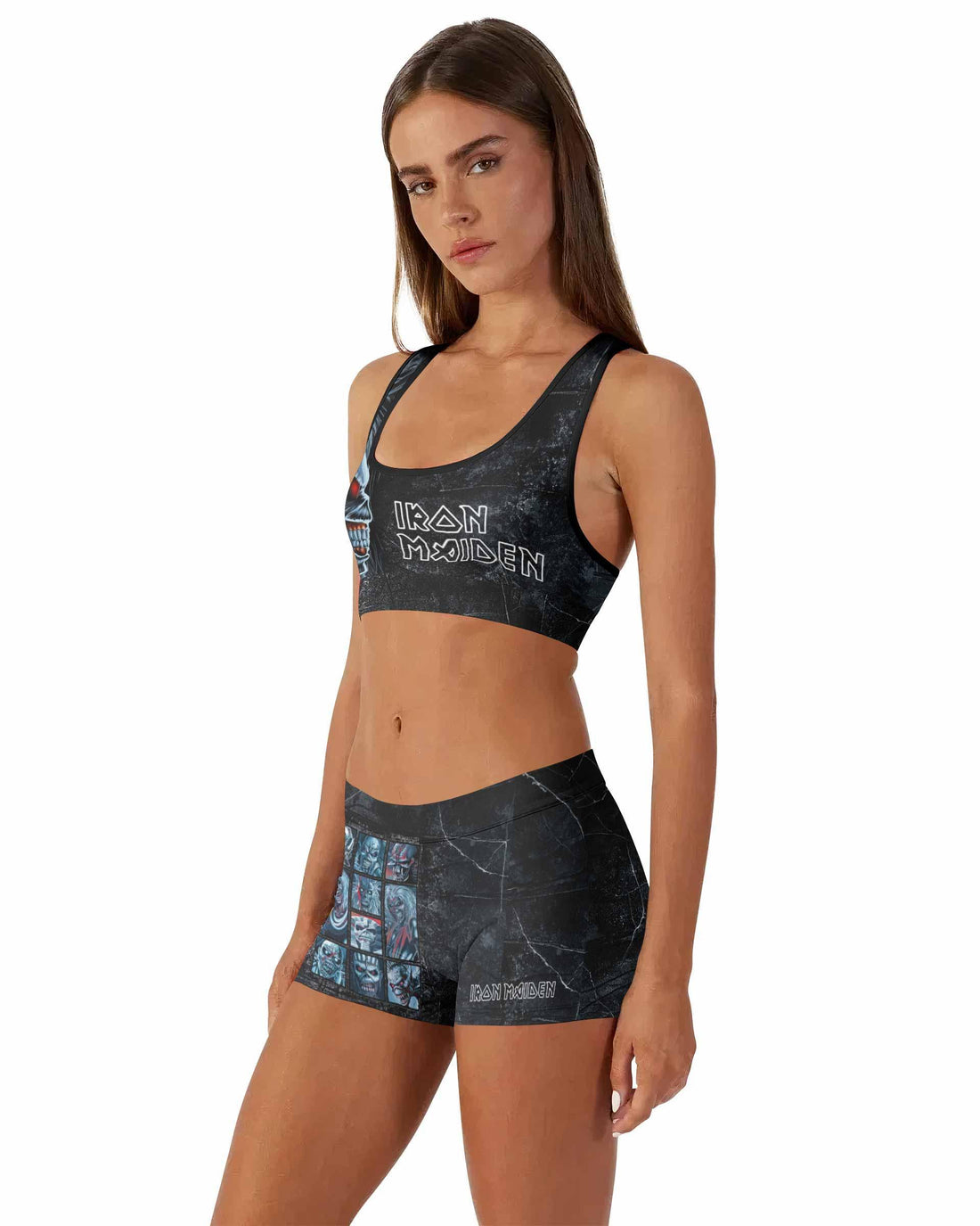Iron Maiden The Ten Eddies Women's Workout Set