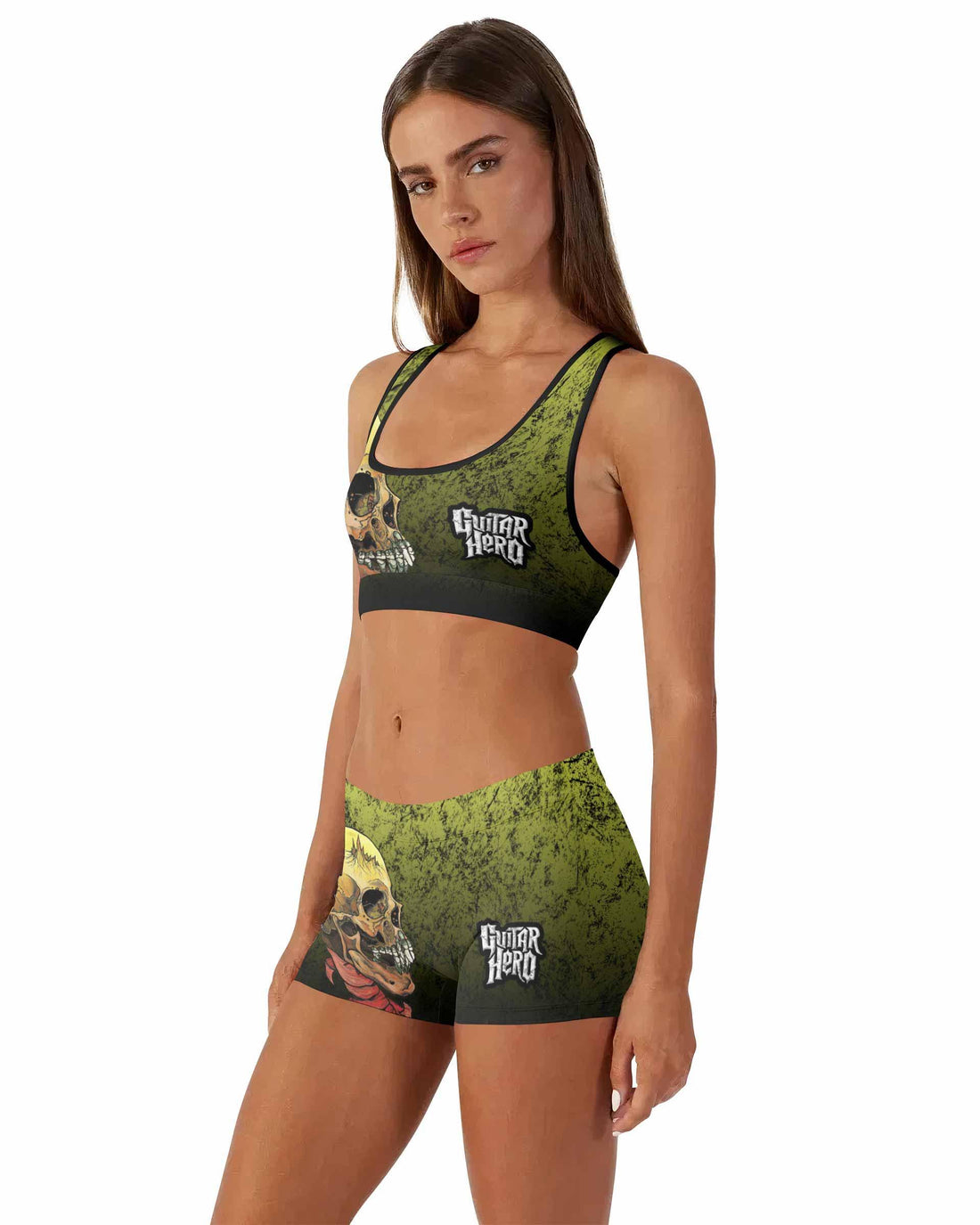 Guitar Hero Skull Women's Workout Set