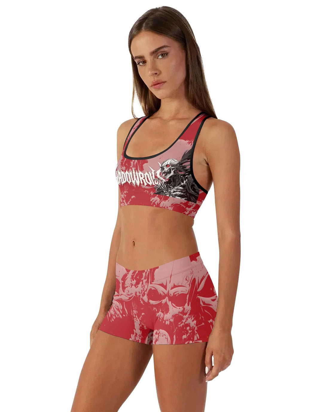 Reaper's Wrath Women's Workout Set - front lifestyle view