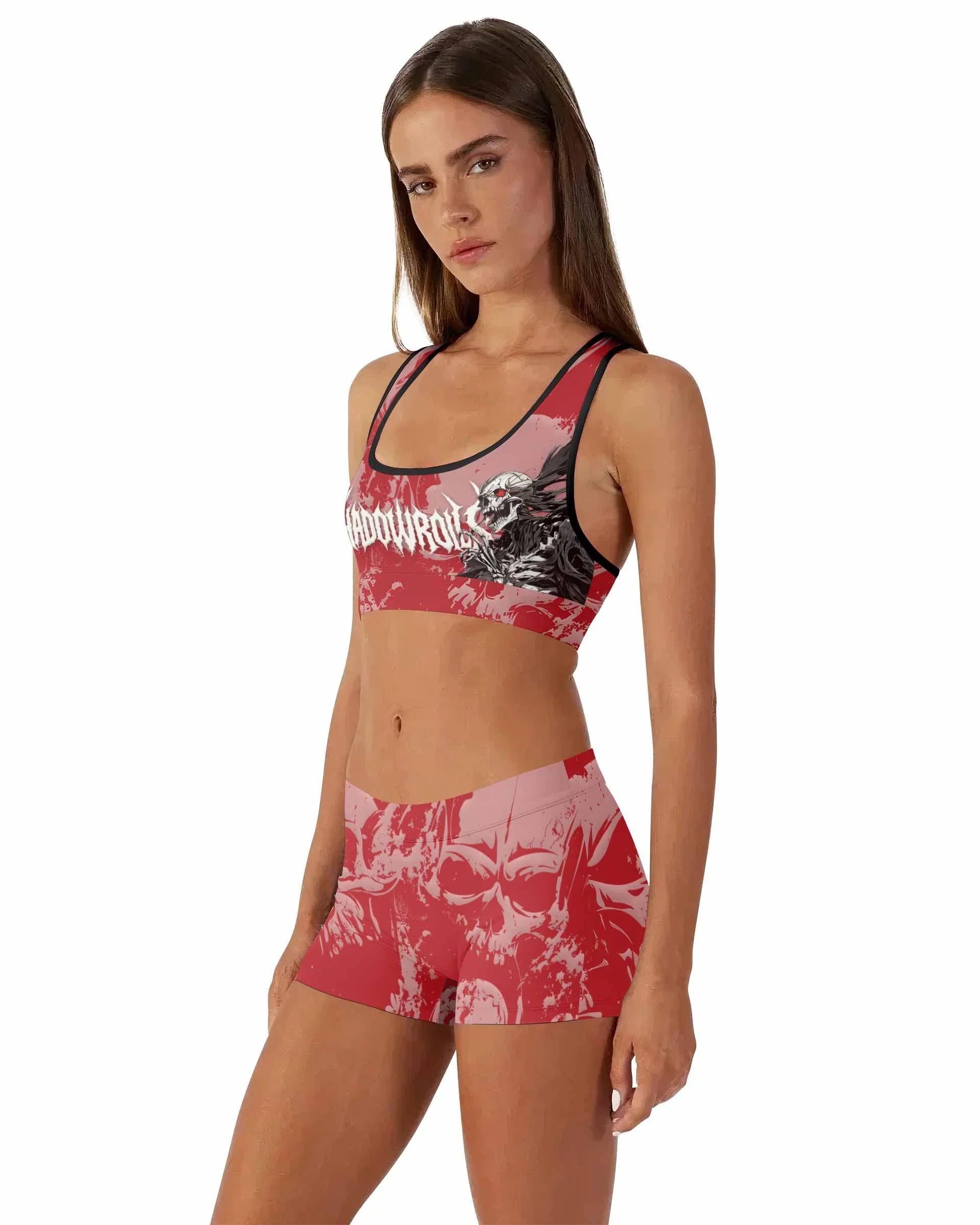 Reaper's Wrath Women's Workout Set - side lifestyle view