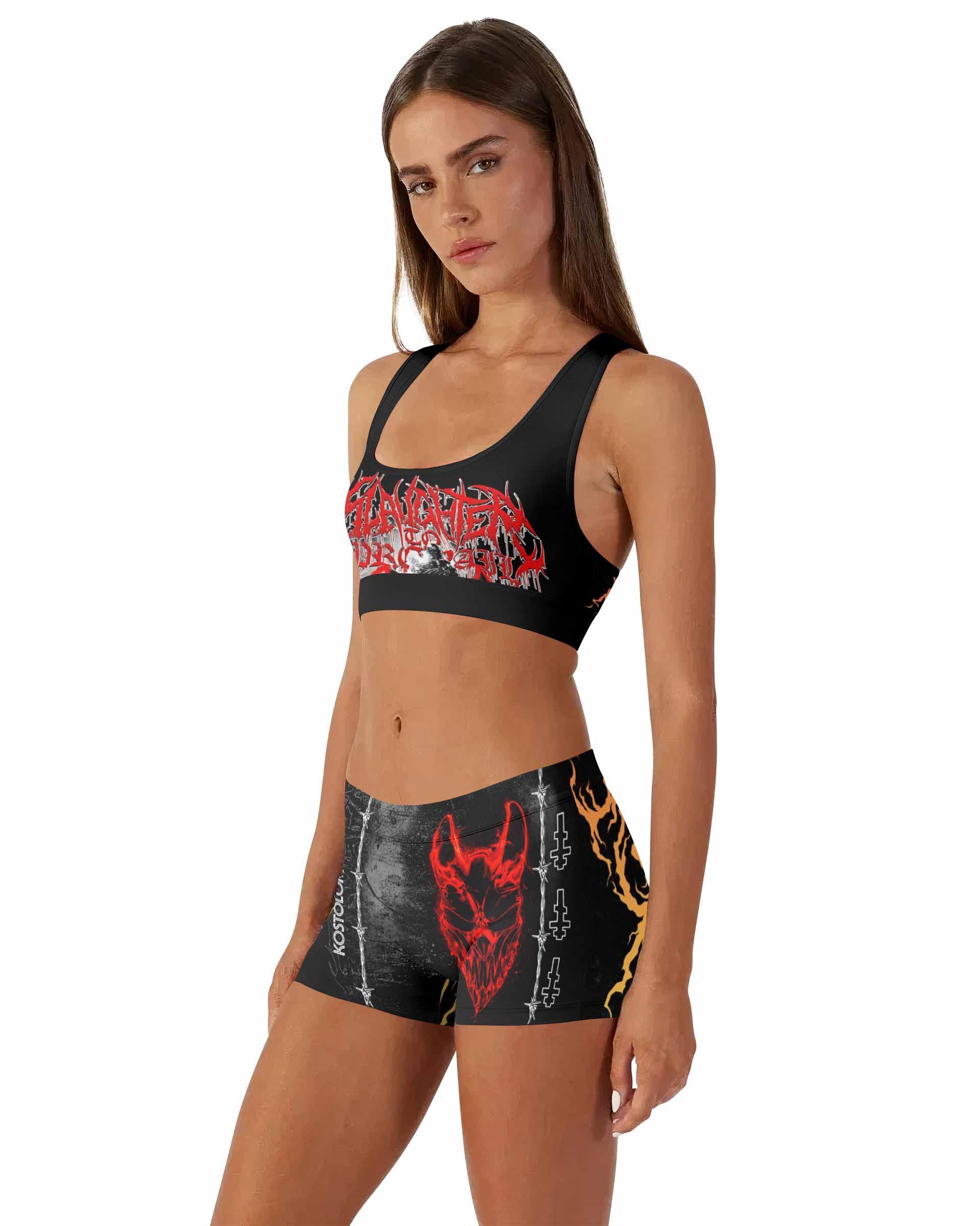 Kostolom Women's Workout Set - side lifestyle view