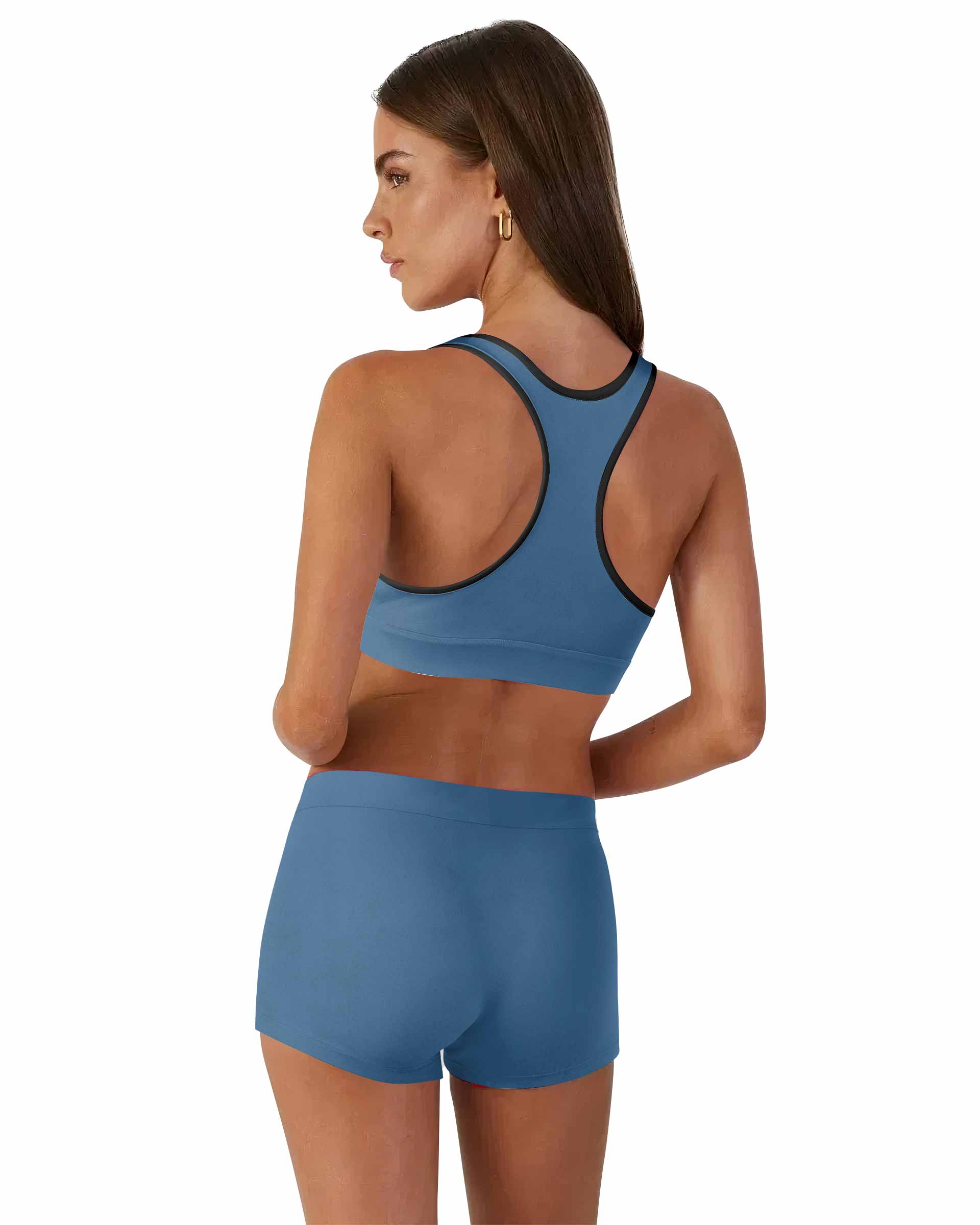 Our Lady of Sorrows Women's Workout Set - back lifestyle view