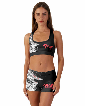 Berserk Guts Berserker Armor Women's Workout Set - front lifestyle view